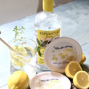 Coaster 11 cm gin och tonic